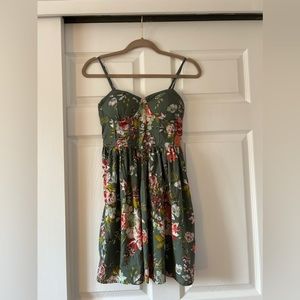 Floral B•O•G collection dress.